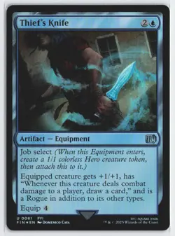 Thief's Knife #81 - FINAL FANTASY - Foil - Uncommon - Image 1
