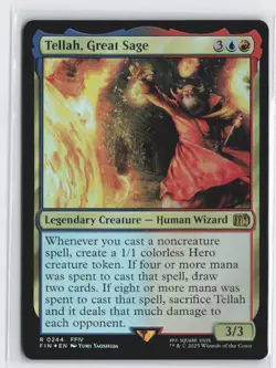 Tellah, Great Sage #244 - FINAL FANTASY - Foil - Rare - Image 1
