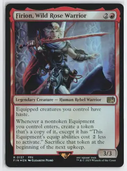 Firion, Wild Rose Warrior #137 - FINAL FANTASY - Foil - Rare - Image 1