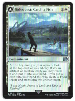 Sidequest: Catch a Fish #31 - Final Fantasy - Foil - Uncommon - Near Mint - Image 1