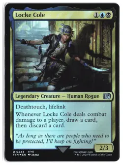 Locke Cole #234 - Final Fantasy - Foil - uncommon - Near Mint - Image 1