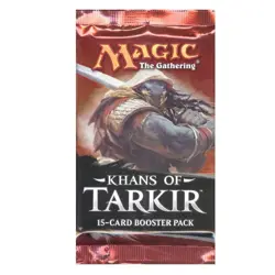 Magic The Gathering KHANS OF TARKIR New Factory Sealed Booster Pack MTG - Image 1