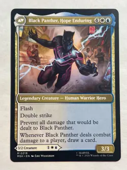 MTG - King T'Challa - Marvel Super Heroes - Mythic - NM - Magic the Gathering - Image 2