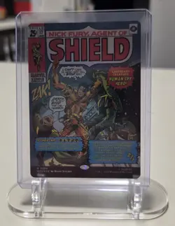 Nick Fury, Agent of SHIELD (Borderless) EN [MSH - 0389] - NM [Foil... - Image 1