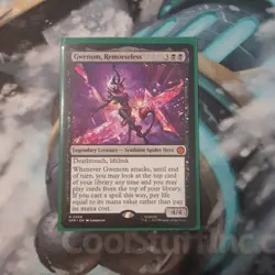 PRESALE GWENOM, REMORSELESS (056) Marvel's Spider-man SPM Magic MTG MINT CARD - Image 1