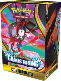 Pokemon Chaos Rising Build & Battle Factory Box - Factory Sealed - Image 1