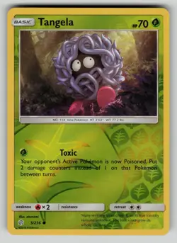 Tangela 5/236 Cosmic Eclipse Pokemon Reverse Holo vLP - Image 1