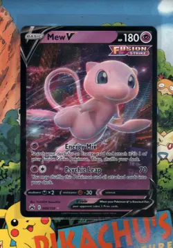 Pokemon TCG Mew V 060/159 Crown Zenith Holo M/M - Image 1