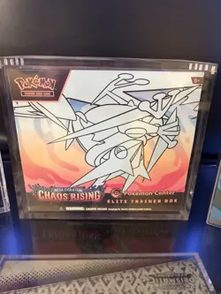 Chaos Rising Elite Trainer Box ETB - Pokemon Center Exclusive - Case Included - Image 1