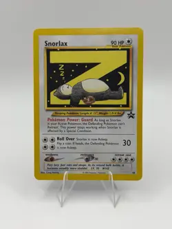 2002 WOTC POKEMON LEAGUE BLACK STAR PROMO SNORLAX #49 SLEEPING SNORLAX NM - Image 3
