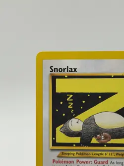 2002 WOTC POKEMON LEAGUE BLACK STAR PROMO SNORLAX #49 SLEEPING SNORLAX NM - Image 4