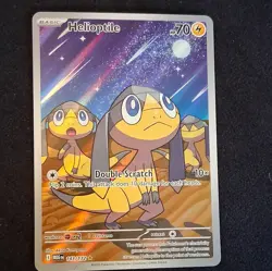 Nintendo Helioptile 143/132 Me01 Mega Evolution EN Full Art Holo Secret Rare - Image 1