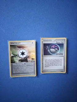 Nintendo Pokemon TCG EX Delta Species 3-Card Lot Holon Energy GL Master Ball - Image 3