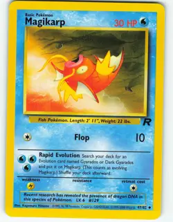 Magikarp - 47/82 Team Rocket - Pokemon TCG - 2000 - Image 1