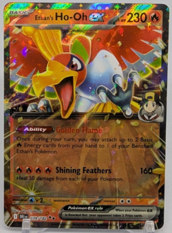 🔥Ethan's Ho-Oh EX 039/182 Double Rare Destined Rivals Pokemon TCG🔥 - Image 1