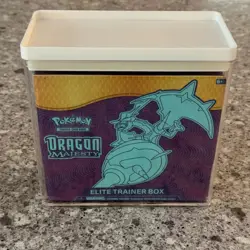 NEW Dragon Majesty Pokemon Elite Trainer Box Sealed with Protective Container - Image 1