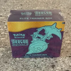 NEW Dragon Majesty Pokemon Elite Trainer Box Sealed with Protective Container - Image 2