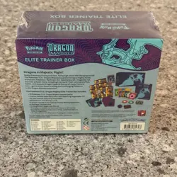 NEW Dragon Majesty Pokemon Elite Trainer Box Sealed with Protective Container - Image 4