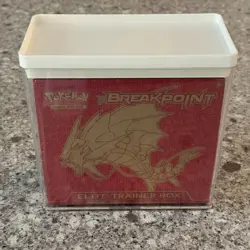 NEW BREAKpoint Pokemon Elite Trainer Box Sealed with Protective Container - Image 1