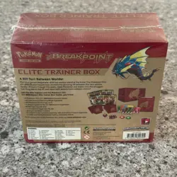 NEW BREAKpoint Pokemon Elite Trainer Box Sealed with Protective Container - Image 4