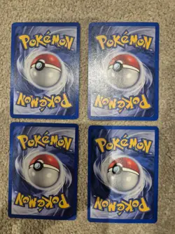 🔥 Vintage Pokemon TCG Team Rocket Card Non-Holo Bundle x4 🔥 - Image 2