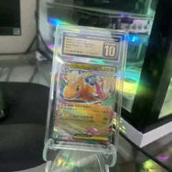 CGC 10 Pristine Mega Dragonite ex 126/193 Mega Dream ex Japanese 2025 Holo - Image 1