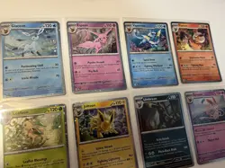 Pokemon - Prismatic Evolution Eeveelution Cosmos Holo Costco Promo Full Set - Image 2