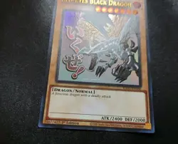 Red-Eyes Black Dragon RA05-EN086 STAMPED Ultra Rare 1st Edition Yugioh Card NM - Image 2