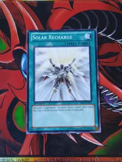 Solar Recharge - SDLI-EN026 - Common - 1st Edition Yugioh MP - Image 1