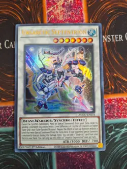 Yu-Gi-Oh! TCG Ursarctic Septentrion ANGU-EN034 Ultra Rare 1st Edition Near Mint - Image 1