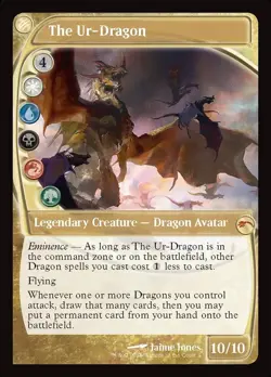 The Ur-Dragon (Retro Frame FOIL) Secret Lair Drop Series (SLD)(Near Mint NM) - Image 1