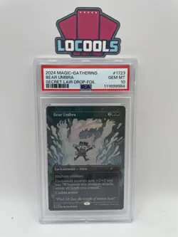 Bear Umbra Borderless Foil MTG Secret Lair 2024 Mtg PSA 10 Gem Mint - Image 1