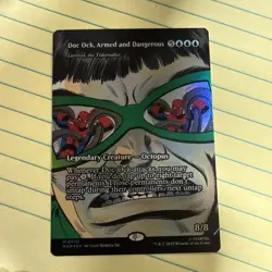 x1 Doc Ock, Armed and Dangerous - Lorthos, the Tidemaker - Foil - Borderless M M - Image 1