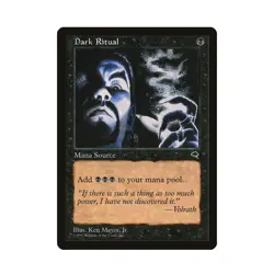 4 x Dark Ritual *Playset* MTG Tempest Common LP Lightly Played - Image 1