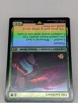 Tifa Lockhart FOIL MTG Magic Gathering FFVII Final Fantasy 7 Prerelease Promo NM - Image 4