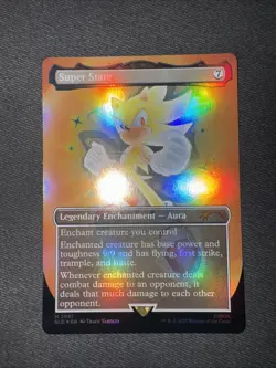 Super State MTG Secret Lair X Sonic Rainbow Foil - Image 2