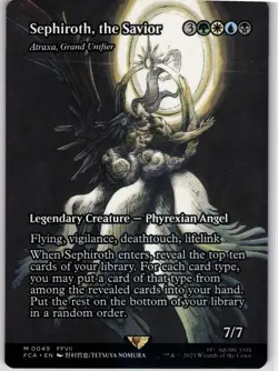 Sephiroth, the Savior - Atraxa, Grand Unifier (Showcase) M FINAL FANTASY: Throug - Image 1