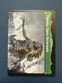 MTG Titania, Voice of Gaea - The Brothers' War (BRO) NM - Image 2