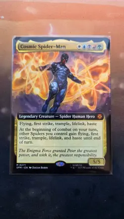 Cosmic Spider-Man (Extended Art) Marvel's Spider-Man NON-Foil - Image 1