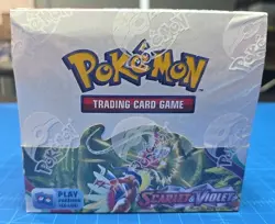 Pokemon Scarlet & Violet Booster Box Base Set 36 packs Factory Sealed - Image 1