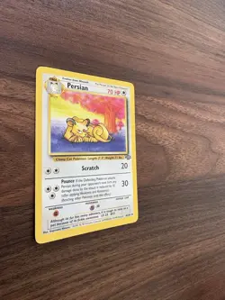 Persian 42/64 Jungle Unlimited Pokemon TCG 1999 LP - Image 3