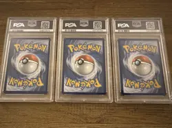 2023 Pokemon 151 Squirtle Wartortle Blastoise Illustration Rare Lot PSA 8 NM-MT - Image 2
