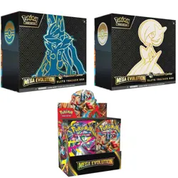 Mega Evolution Both Pokemon Center Exclusive ETB & Enhanced Booster Box PREORDER - Image 1