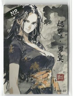 BOA HANCOCK NR NR-07 Thick WANTED One Piece Collectible Card - Image 1