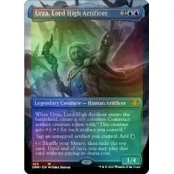 FOIL URZA, LORD HIGH ARTIFICER (BORDERLESS) Dominaria Remastered Magic MTG CARD - Image 1