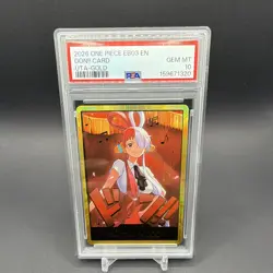 One Piece Uta-Gold Don!! Card Foil Gold EB03 English PSA 10 Graded 2026 - Image 1