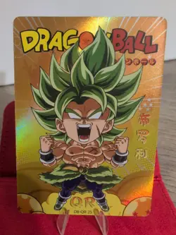 Broly Mini Dragon Ball Z Cute Card Chibi Kawaii Anime Foil DBZ Akira Toriyama - Image 3