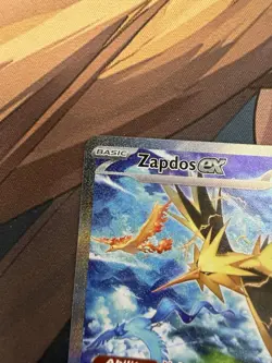 Zapdos ex - 202/165 - Pokemon 151 Special Illustration Rare Card NM - Image 2