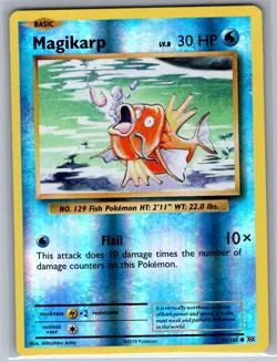 Magikarp 33/108 Reverse Holo XY - Evolutions - Pokemon Card - NM - Image 1