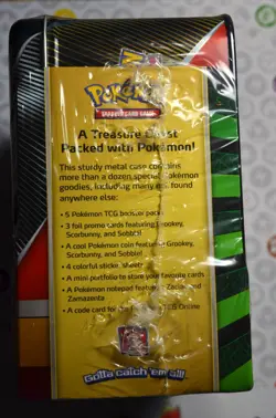 Pokemon TCG Spring 2020 Collectors Chest Lunch Box Tin FACTORY SEALED - Image 3